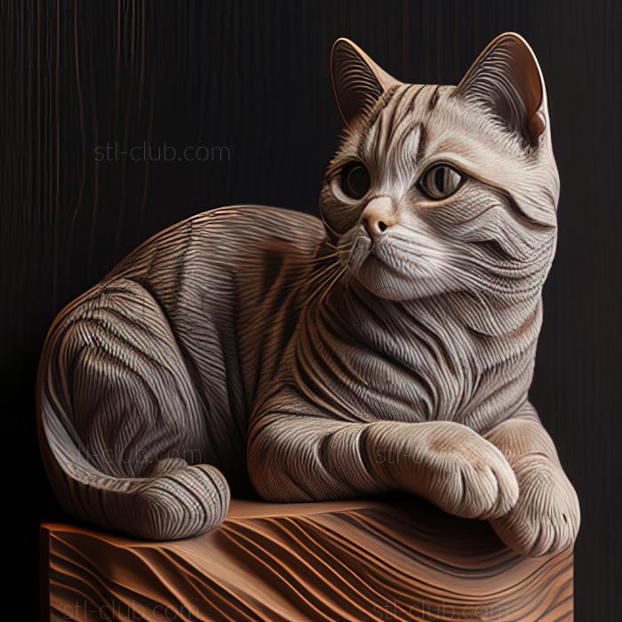 st American Shorthair cat